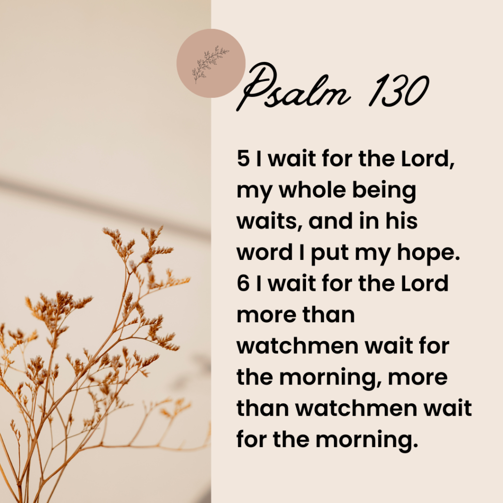 Wait on the Lord