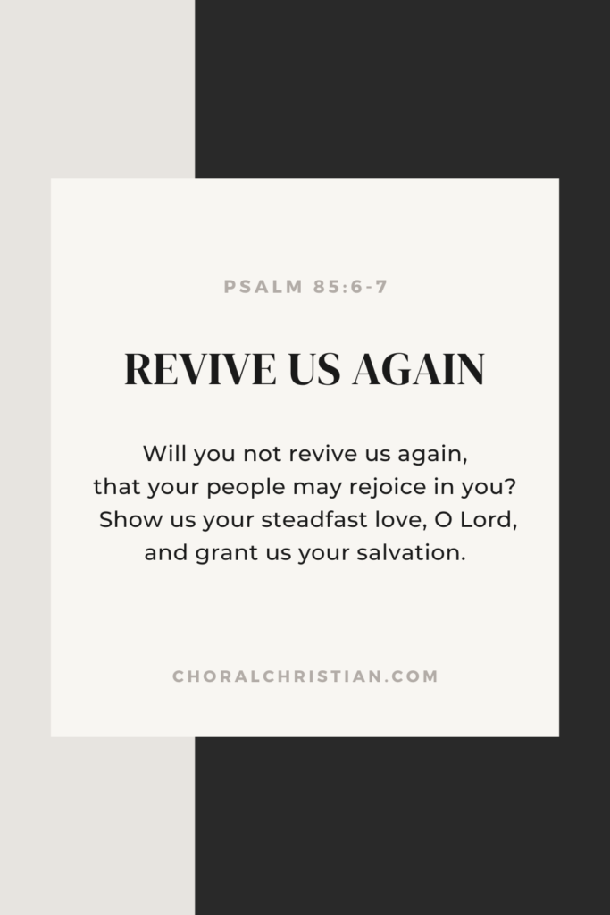 revival, revive