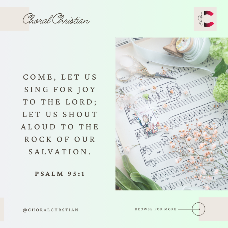 Choral christian, Start here
