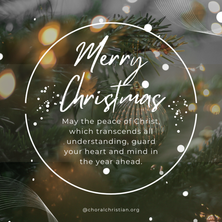 Comfort and peace, Merry Christmas